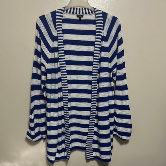 torrid Sweaters - TORRID Women’s Open Front Striped Cardigan Size 3